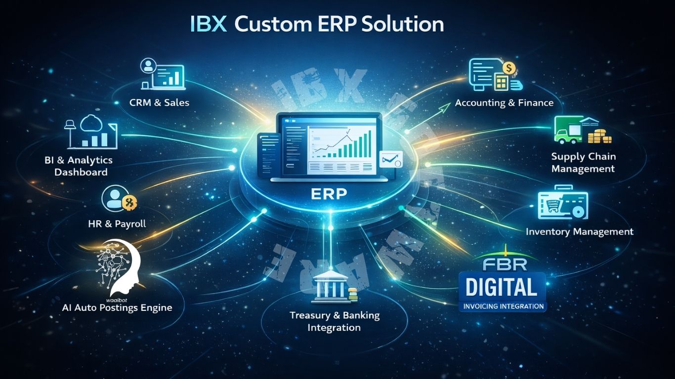 IBX Custom ERP Dashboard